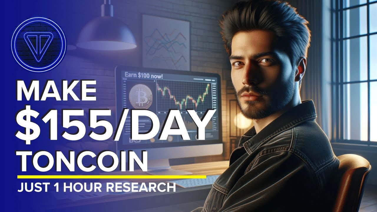 How to Earn $155 with Toncoin: A Step-by-Step Guide | With Just 1 Hour Analysis
