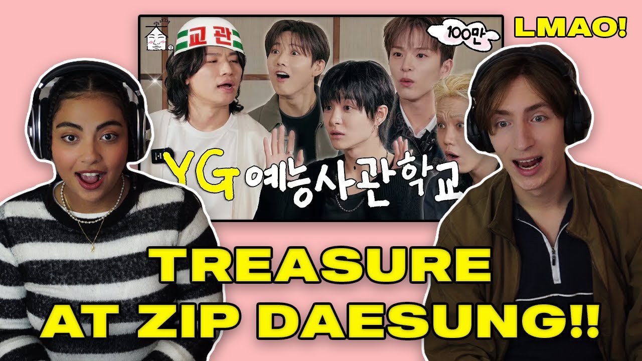 TREASURE at ZIP DAESUNG Reaction | Music Producer Couple Reacts to TREASURE | So Cute!