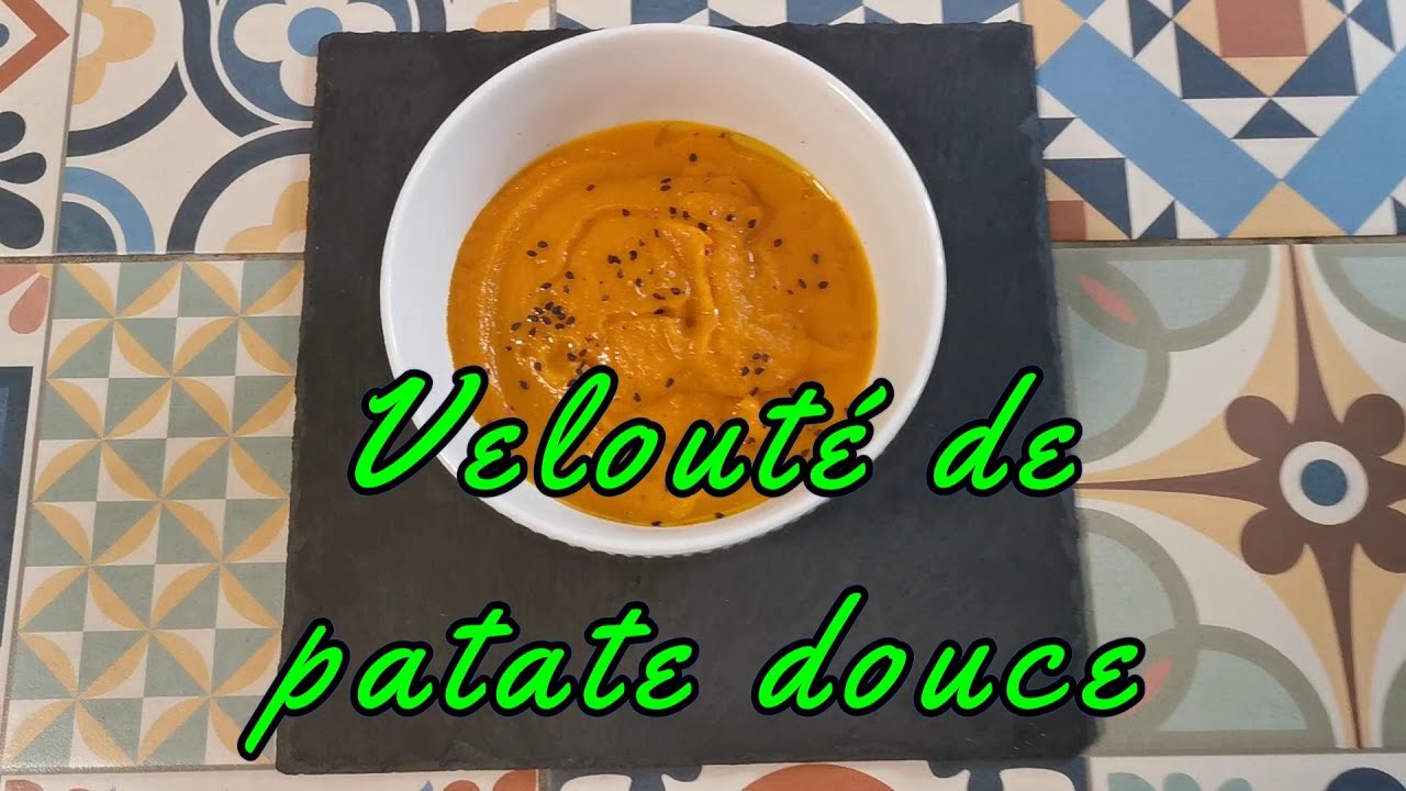 🍠🥣Doux, chaleureux et réconfortant pour un velouté de patate douce ✨