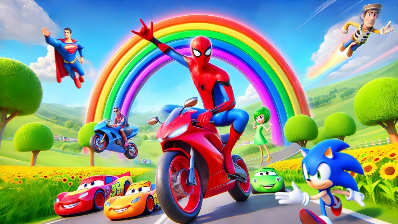 GTA V SPIDER-MAN 2 💥, THE SHIN SONIC TAPES, THE AMAZING DIGITAL CIRCUS Join in Epic Stunt Racing 🏁🚀