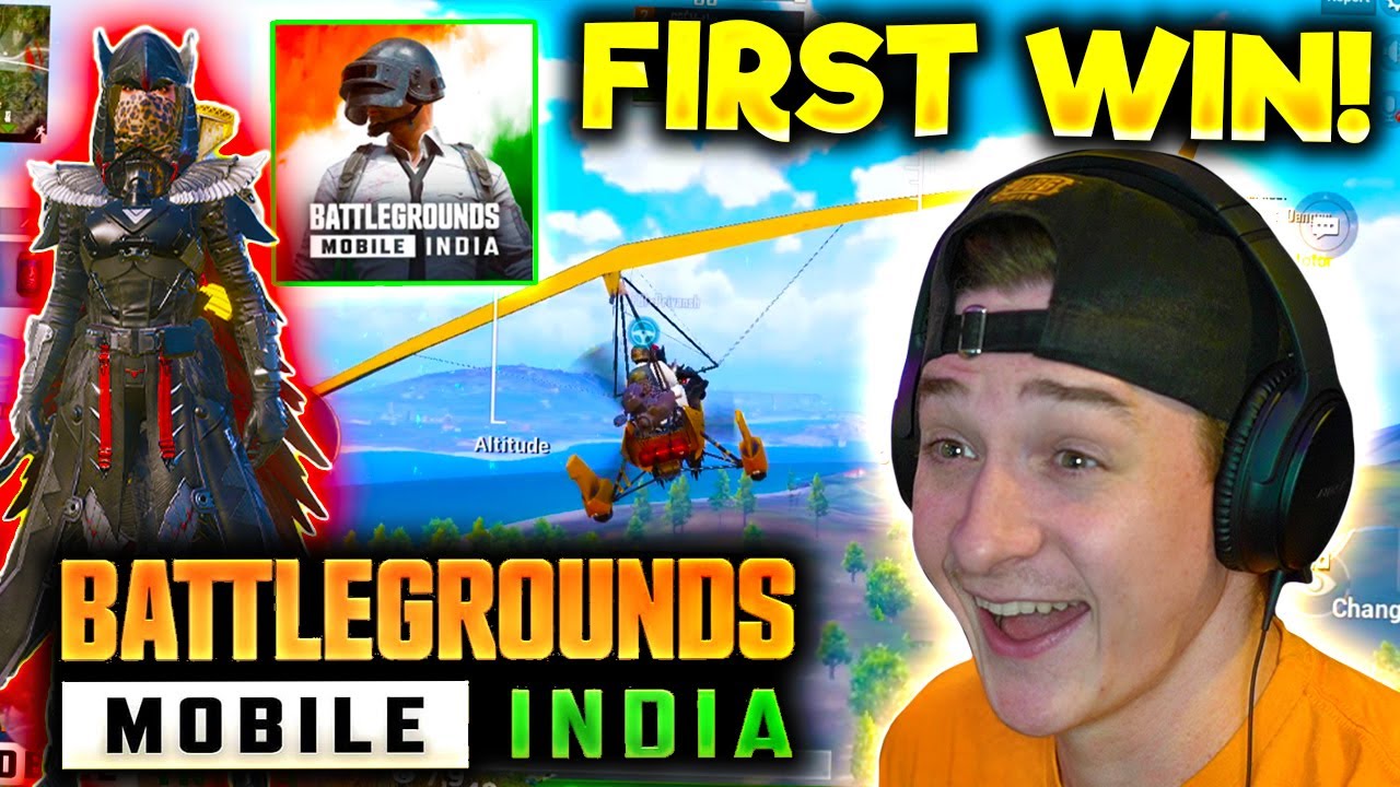 Моя ПЕРВАЯ ИГРА на BATTLEGROUNDS INDIA (BGMI) 🇮🇳