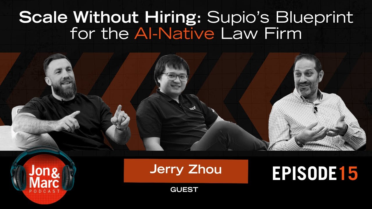 Scale Without Hiring: Supio&rsquo;s Blueprint for the AI-Native Law Firm