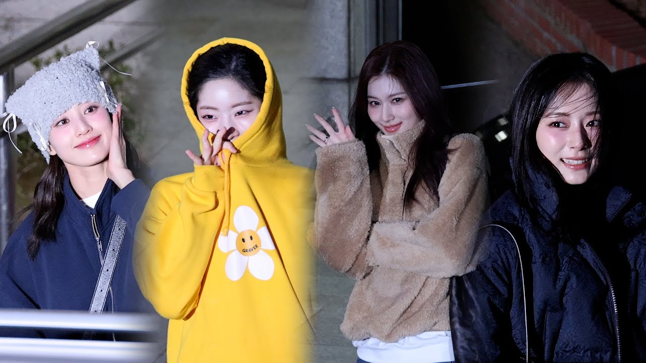 트와이스(TWICE) 뮤직뱅크 퇴근길 | Music Bank • 240301