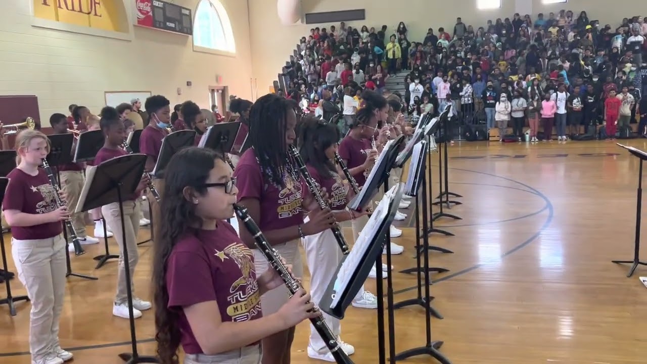 TMS Band September 2022 Pep Rally at TMS