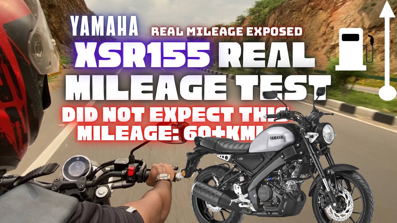 Unbelievable!😱 Yamaha XSR155 Real Mileage Test Results😨