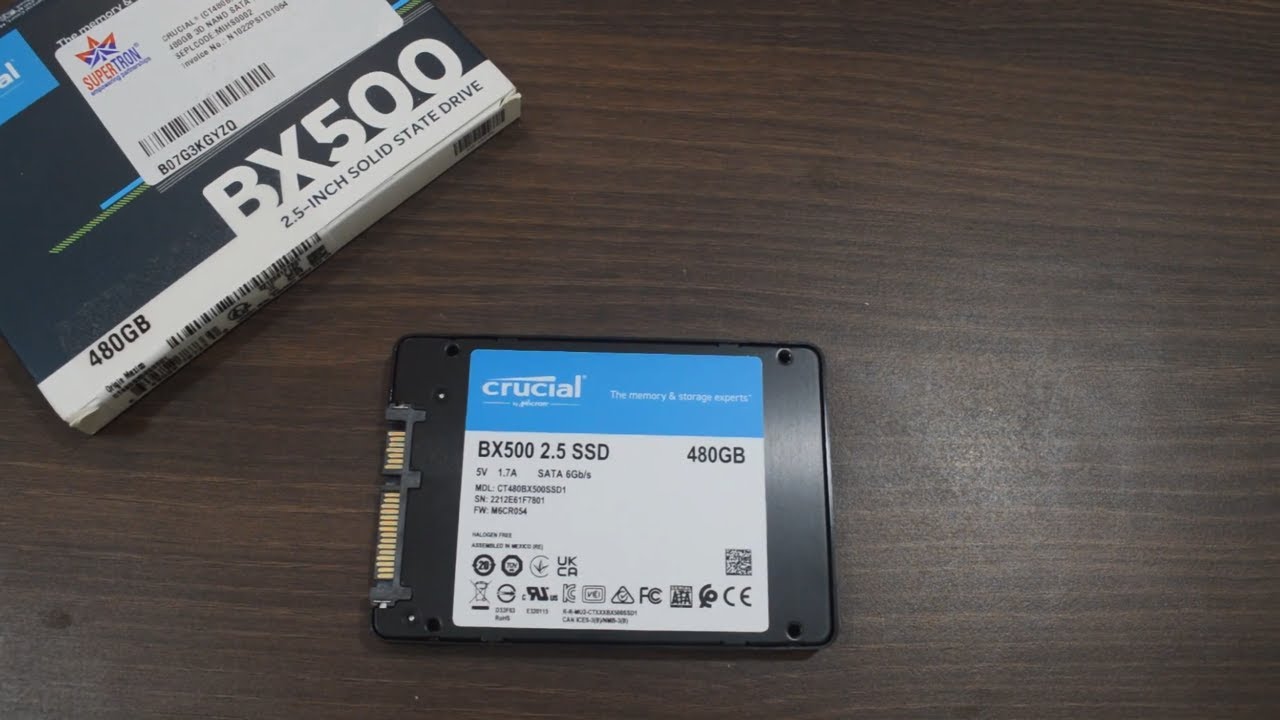 Crucial BX500 vs Crucial MX500 SATA SSD