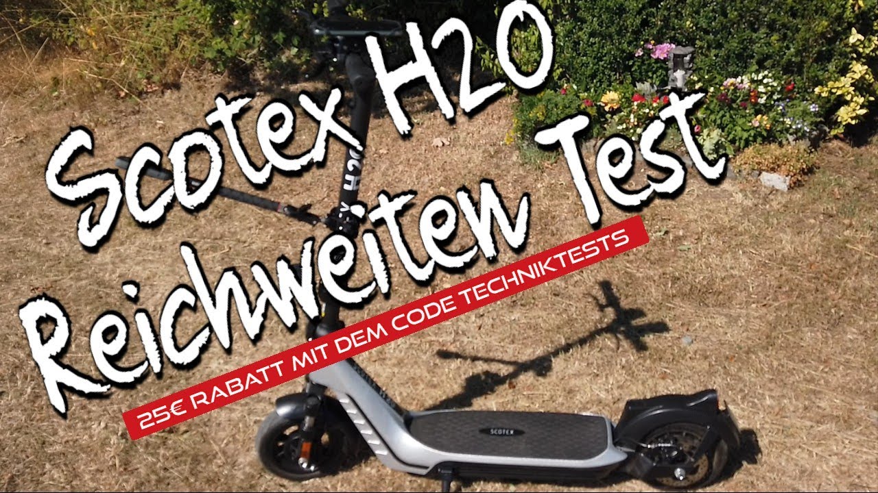 SCOTEX H20 Reichweitentest / 88kg / 30&deg; und viel Spa&szlig;