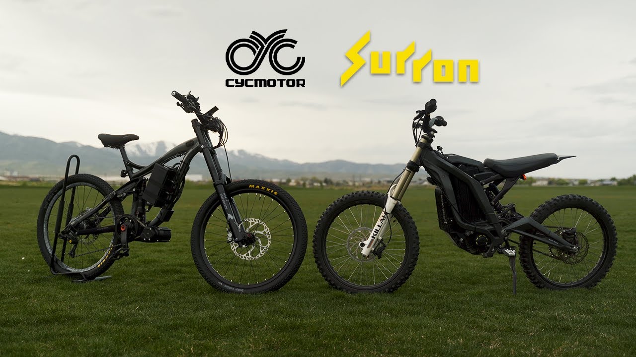 CYC X1 Pro Gen 4 vs Stock Surron v1 0
