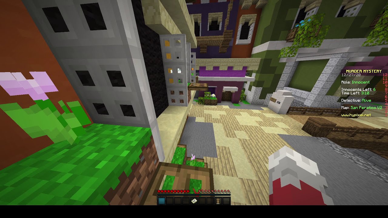 Minecraft Murder Mystery GLITCH | San Peratico V2 | Hypixel