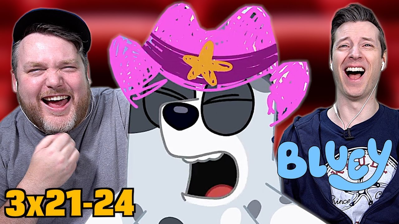Newish Dad Watches Bluey S3 (Tina, Whale Watching, Faceytalk, Ragdoll) For the First Time Reaction