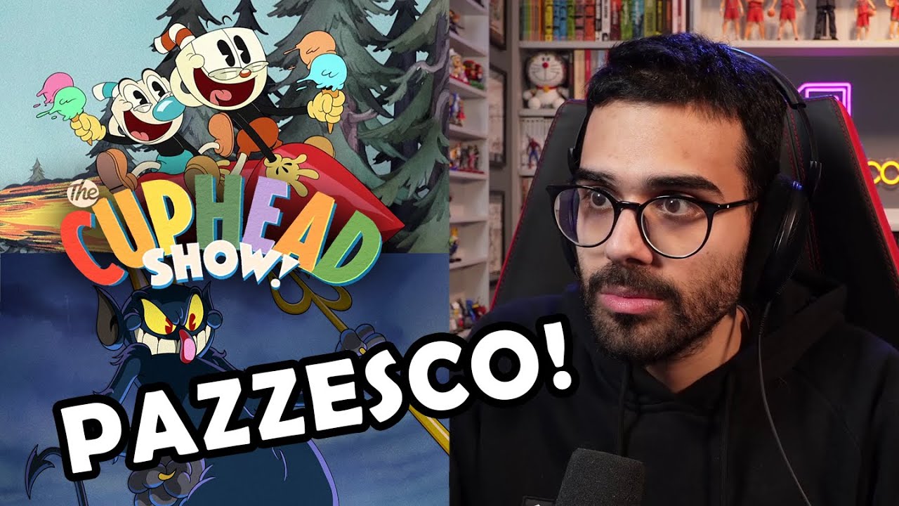 Dario Moccia SENZA PAROLE col trailer di THE CUPHEAD SHOW di Netflix