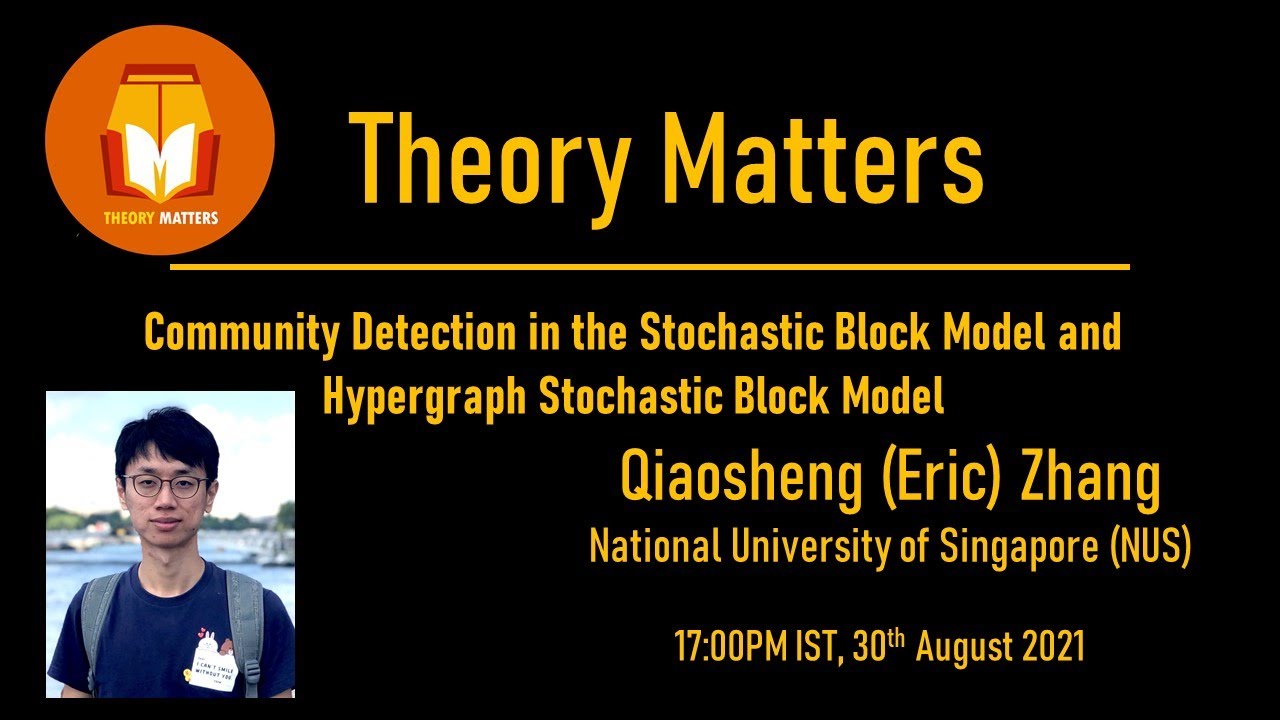 T13Y21: Qiaosheng (Eric) Zhang on 
