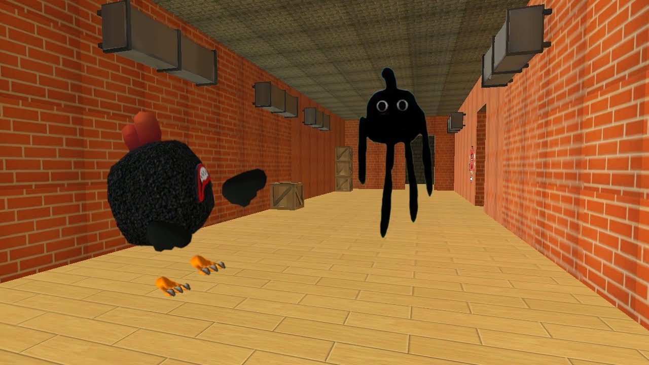 Я призывал scp890 в чикен Ган
