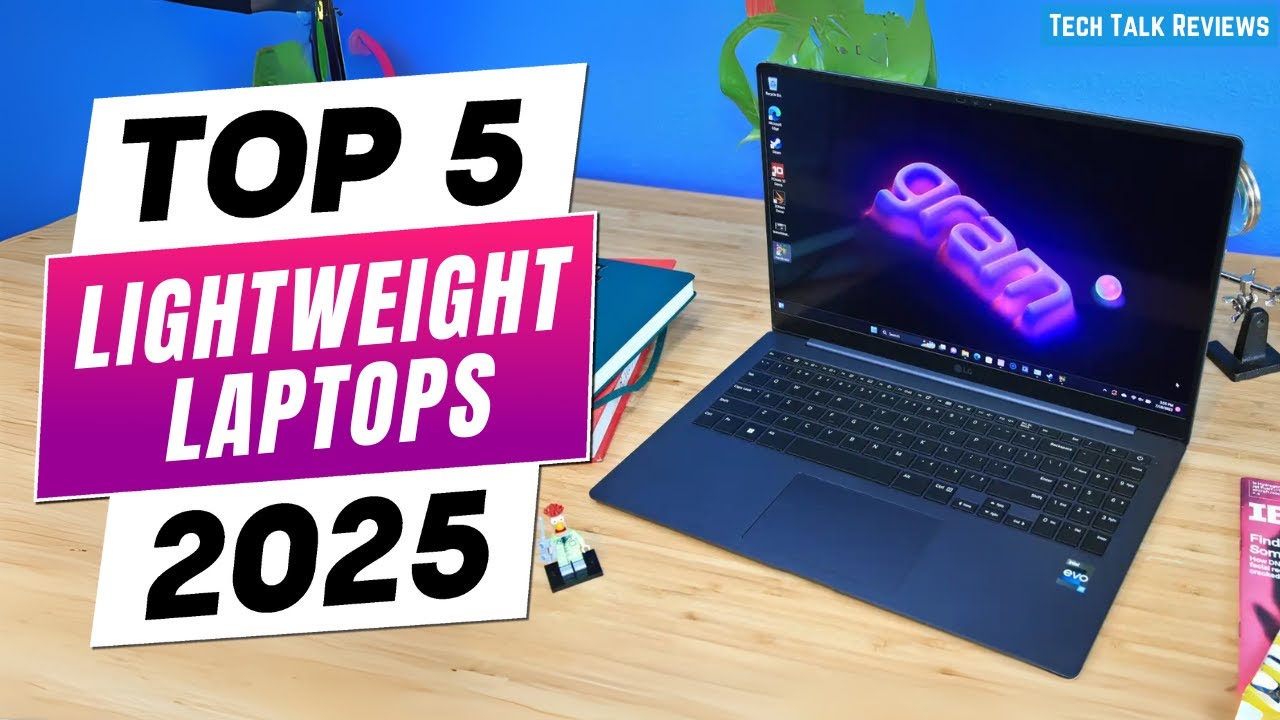 Top 5 Best Lightweight Laptops for Work 2025 | Fast, Portable, Reliable!