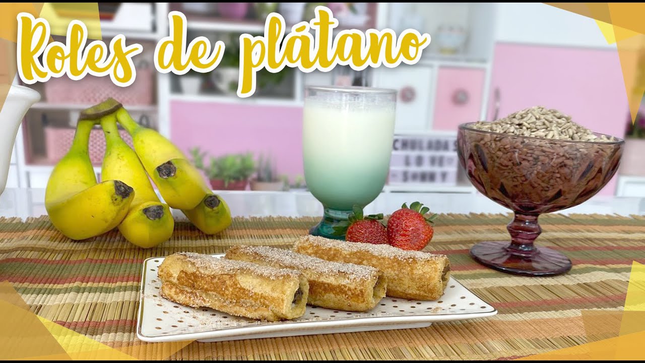 Roles de plátano 🍌