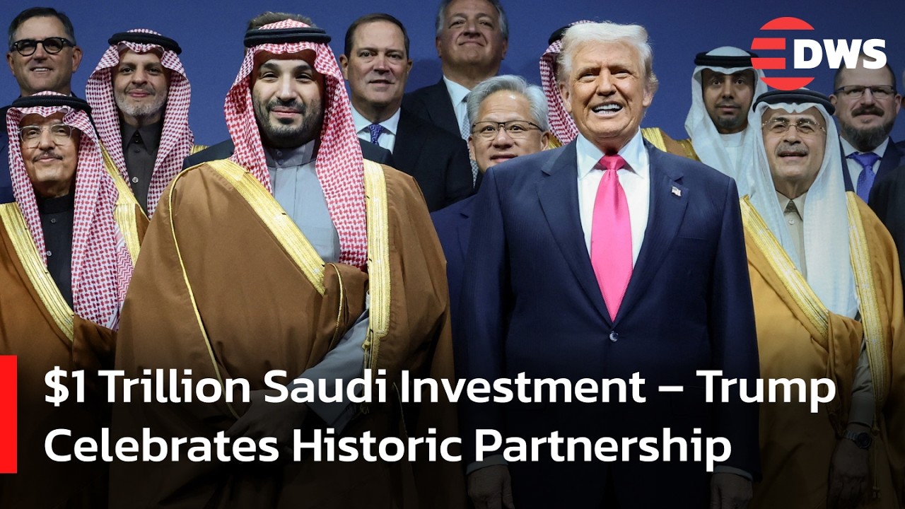 Trump Signs Historic Agreements With Saudi Arabia &ndash; Military, AI & Energy Deals | DWS News | AC14
