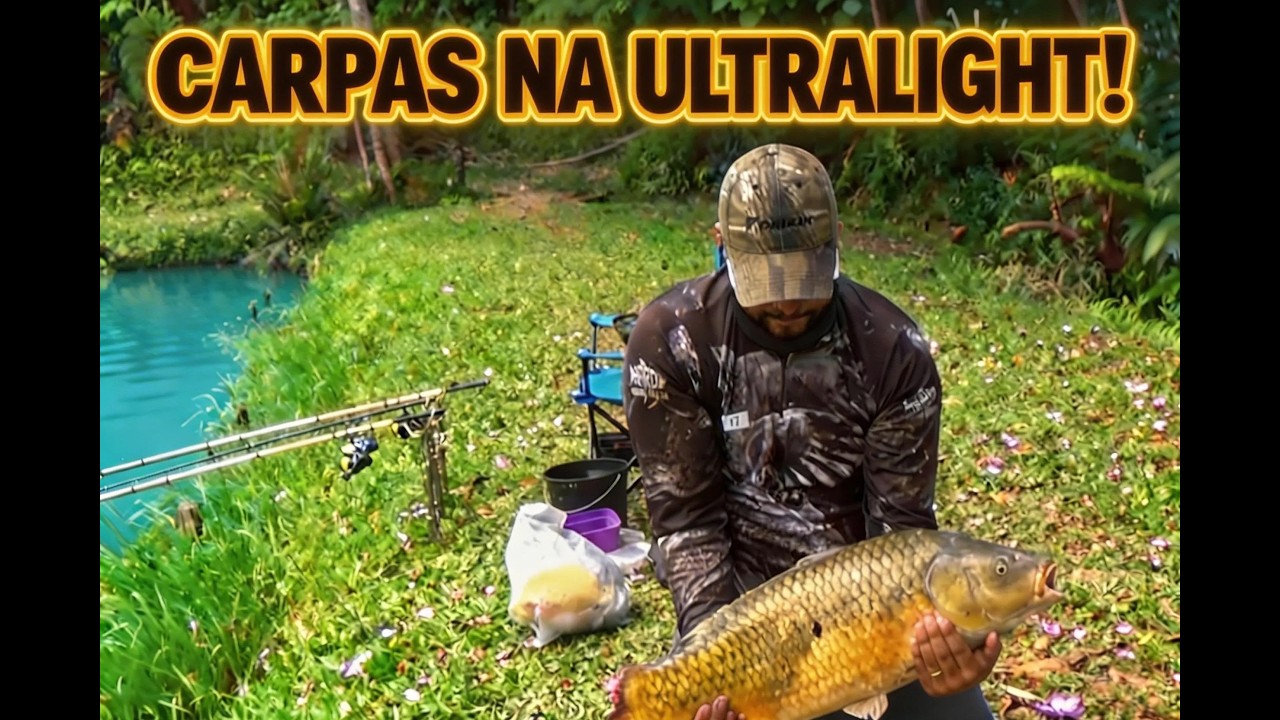 CAPTURA DE CARPAS NA ULTRALIGHT!! PESK-VILLE