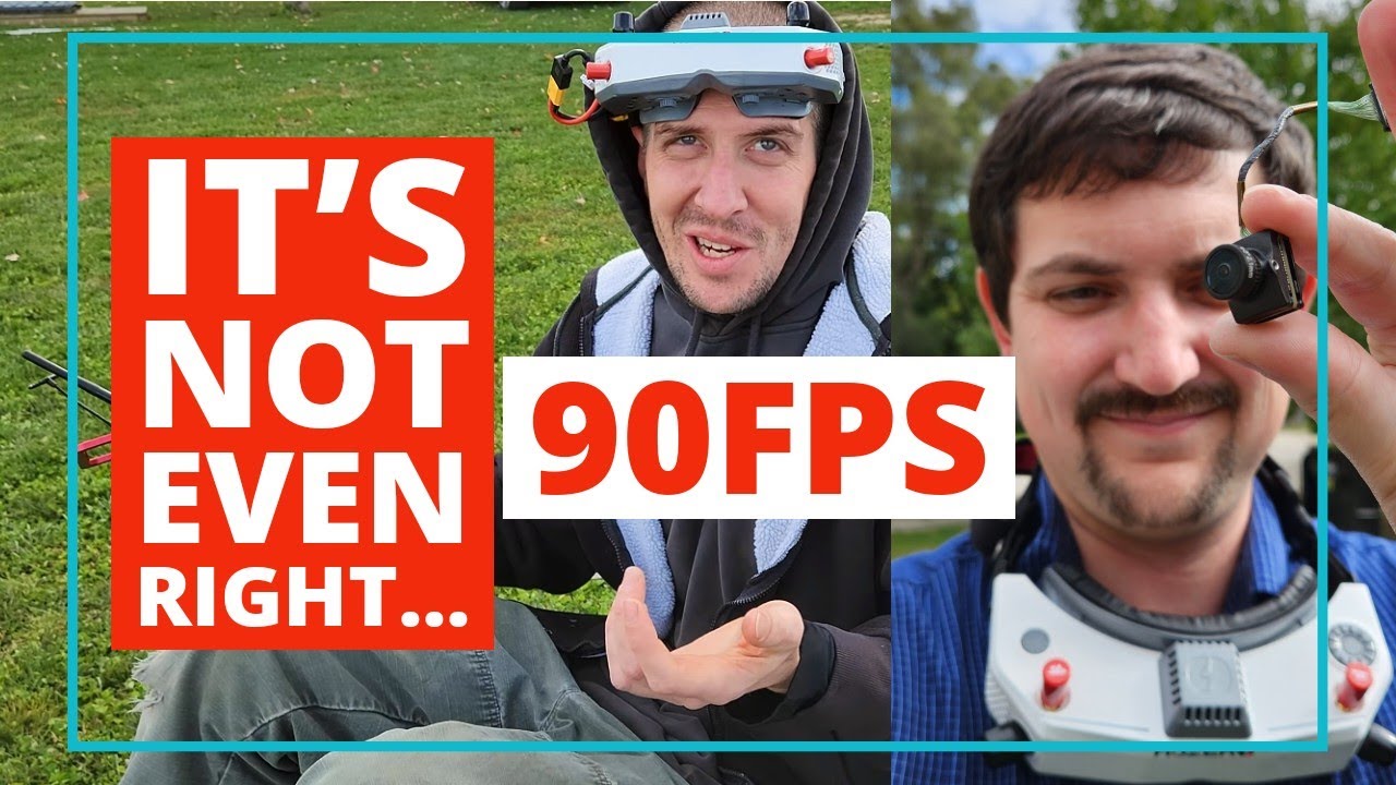 New 90fps cam in depth - HDZero Goggle