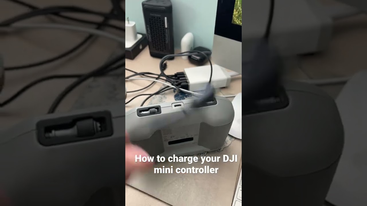 How to charge your DJI mini drone controller￼