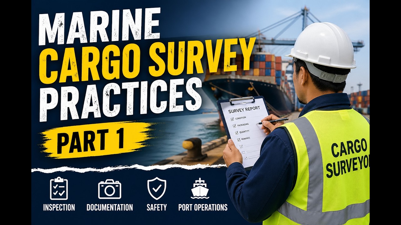 MARINE CARGO SURVEY PRACTICES Part 1
