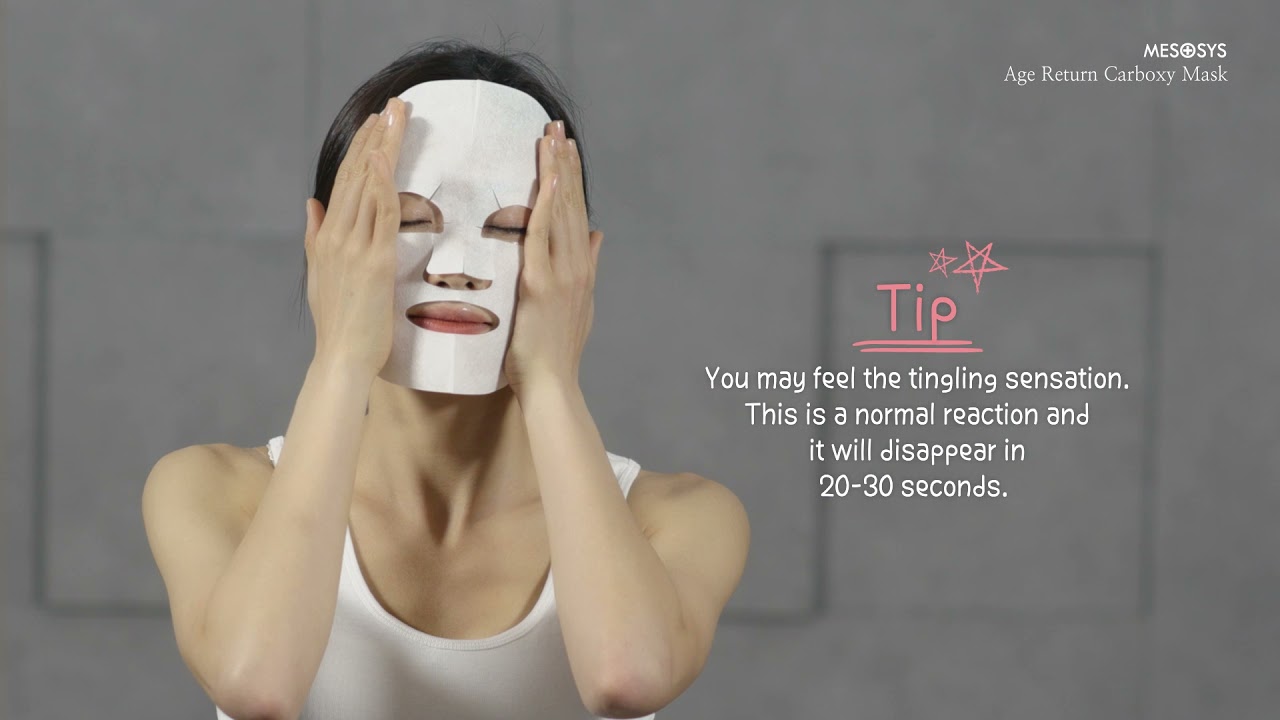 Mesosys How to use Mesosys Age Return Carboxy Mask Kit