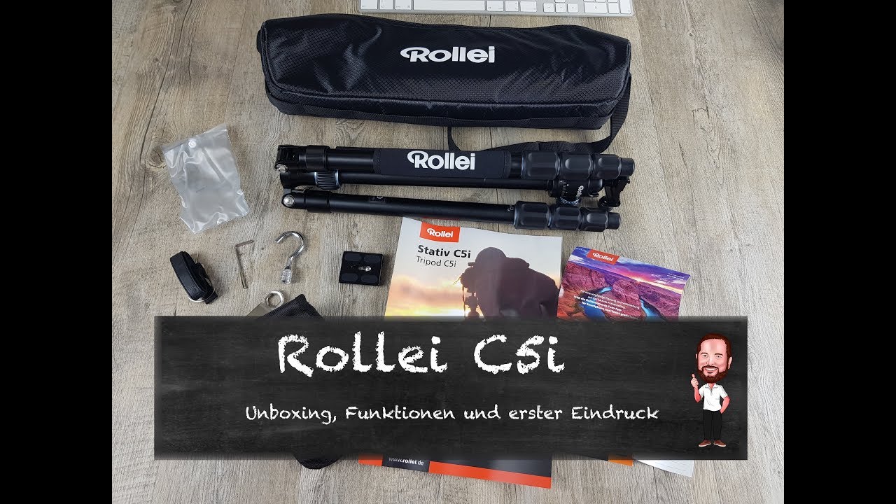 Stativ Rollei C5i | Unboxing, Funktionen und erster Eindruck (Deutsch / German)