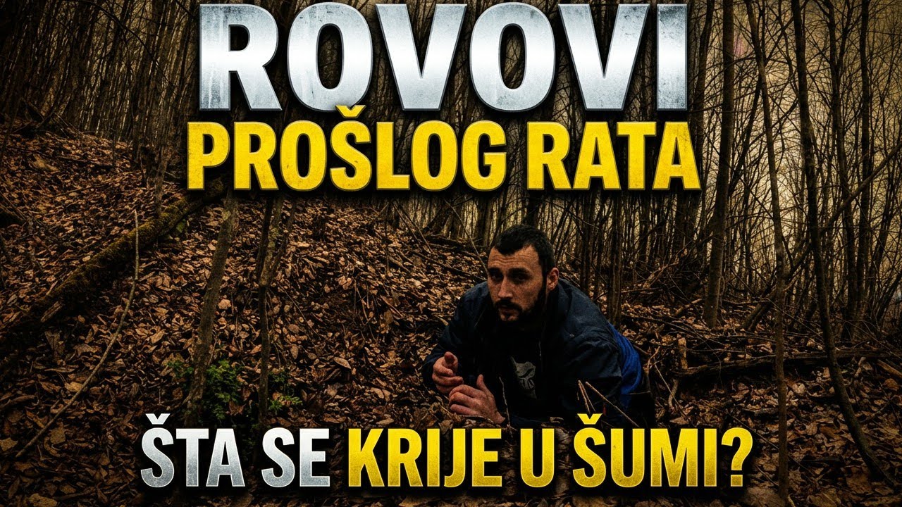 ,,Skriveni Rovovi prošlog Rata na vrhu Brda -TRAGOVI ISTORIJE!