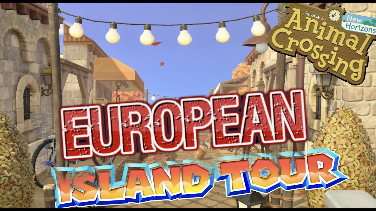 Best European Theme Island Tour #anch #acnhislandtour