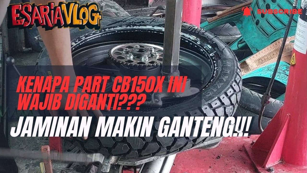 BAN DUAL PURPOSE UNTUK CB 150 X | akhirnya ganti juga !!!