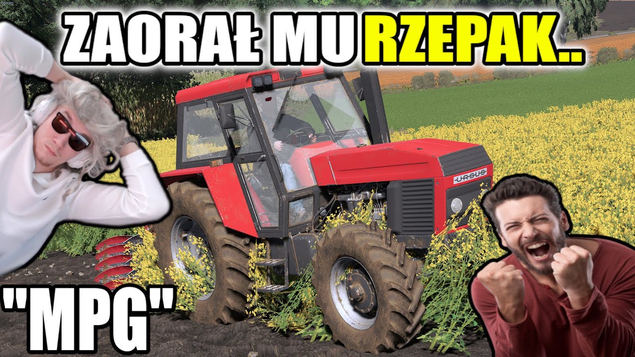 PRANK NA DZIEJUSIU! ZAORAŁ CHŁOPOWI RZEPAK NA POLU!- TO ŹLE SIĘ SKOŃCZY! 😱 