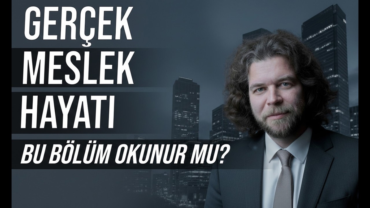 KİMSENİN ANLATMADIĞI MESLEK HAYATI l KARİYER ATLASI