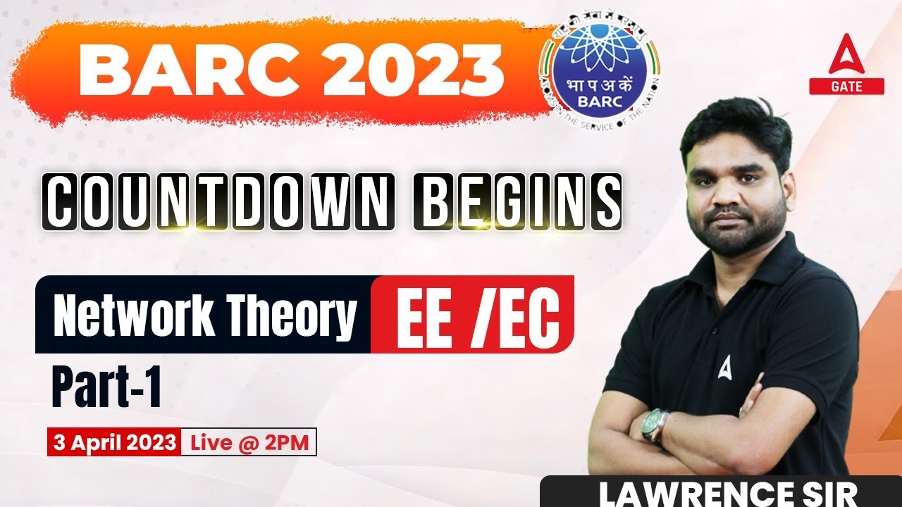 Network Theory Revision for Complete 4 Hours | BARC 2023 Electrical and Electronics Engineering