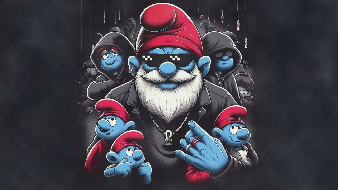 Papa Smerf & Ważniak - Smerfside gang | Smerfy, ale to gangsterski rap | Gargamel diss