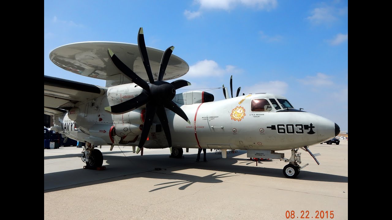 Northrop Grumman E-2C Hawkeye Walk-Around at Camarillo Airshow 2015