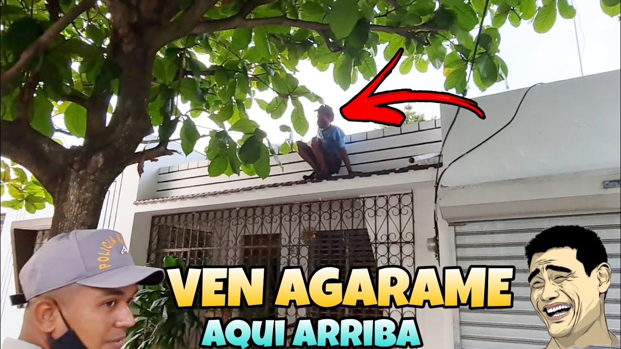 INCREÍBLE: HOMBRE ARAÑA SE VUELA UNA VERJA PARA NO IR PRESO EN ÉL TOQUE DE QUEDA 5.0