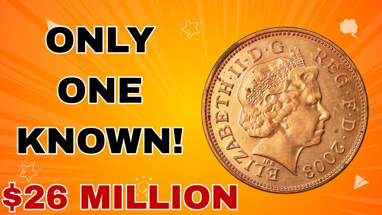 2003 UK 2 Pence Coin Worth $26 Million – Ultra Rare Elizabeth II Coin!