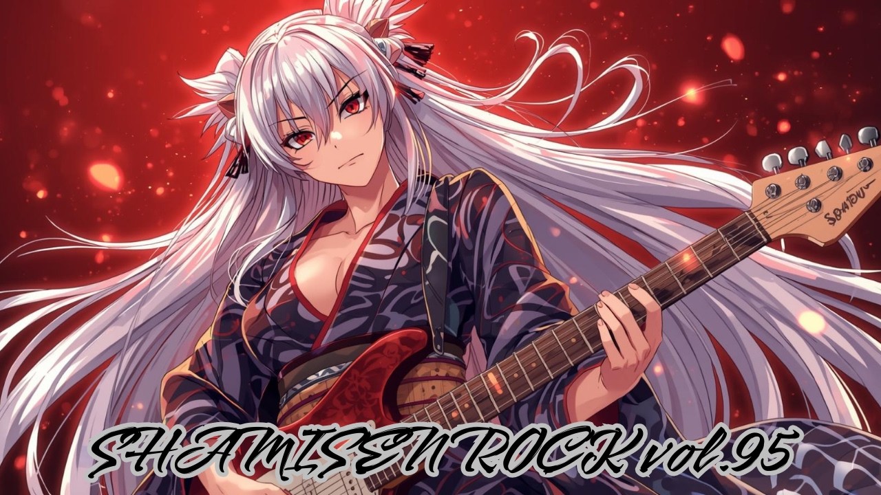 95th Shamisen × Guitar × Shakuhachi — Epic Japanese Rock BGM with Final Fantasy Vibes