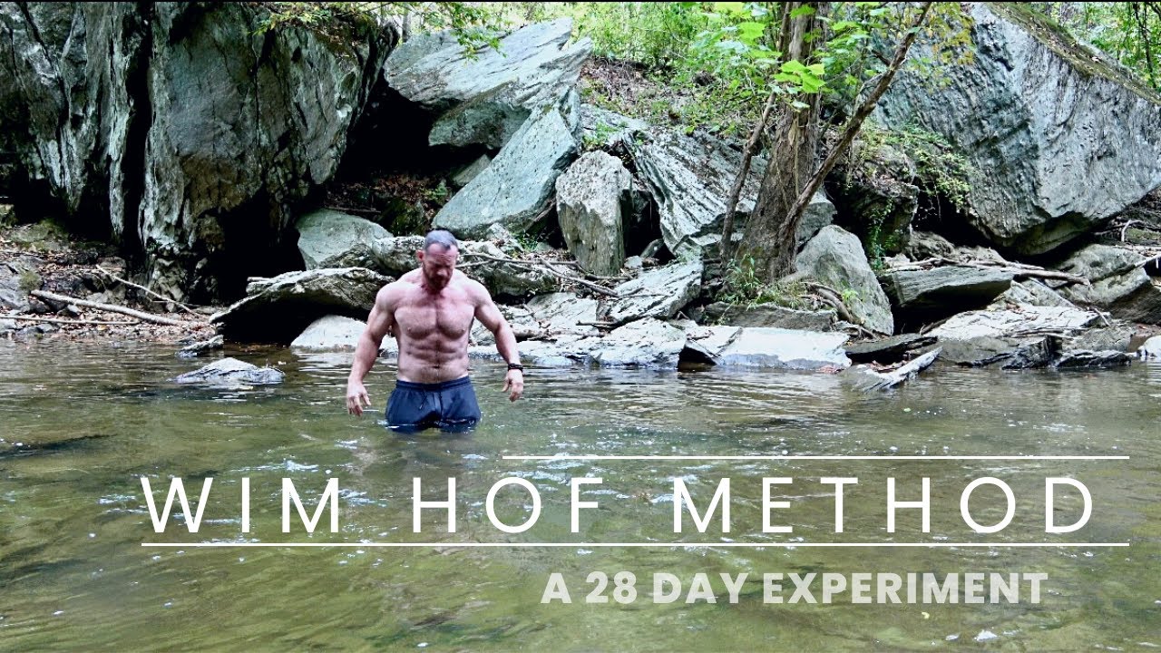 Is the WIM HOF METHOD WORTH IT? 28 Day EXPERIMENT!   Cold Plunges & Breath Work
