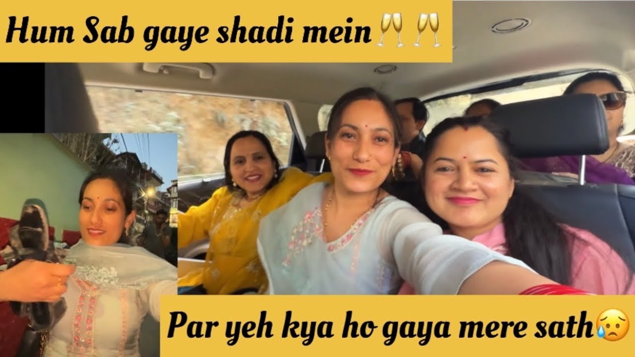 Hum sab gaye shadi mein🌸🌸// par yeh kya hua mere sath😥😞// Ronie & Champ // @TheMoonlight_Vlogs 