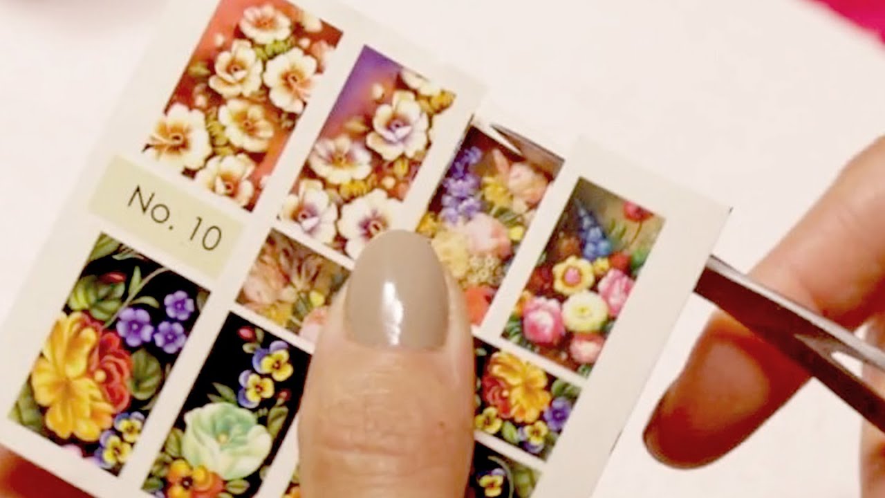 How To Use Moyra Nail Art Water Decals