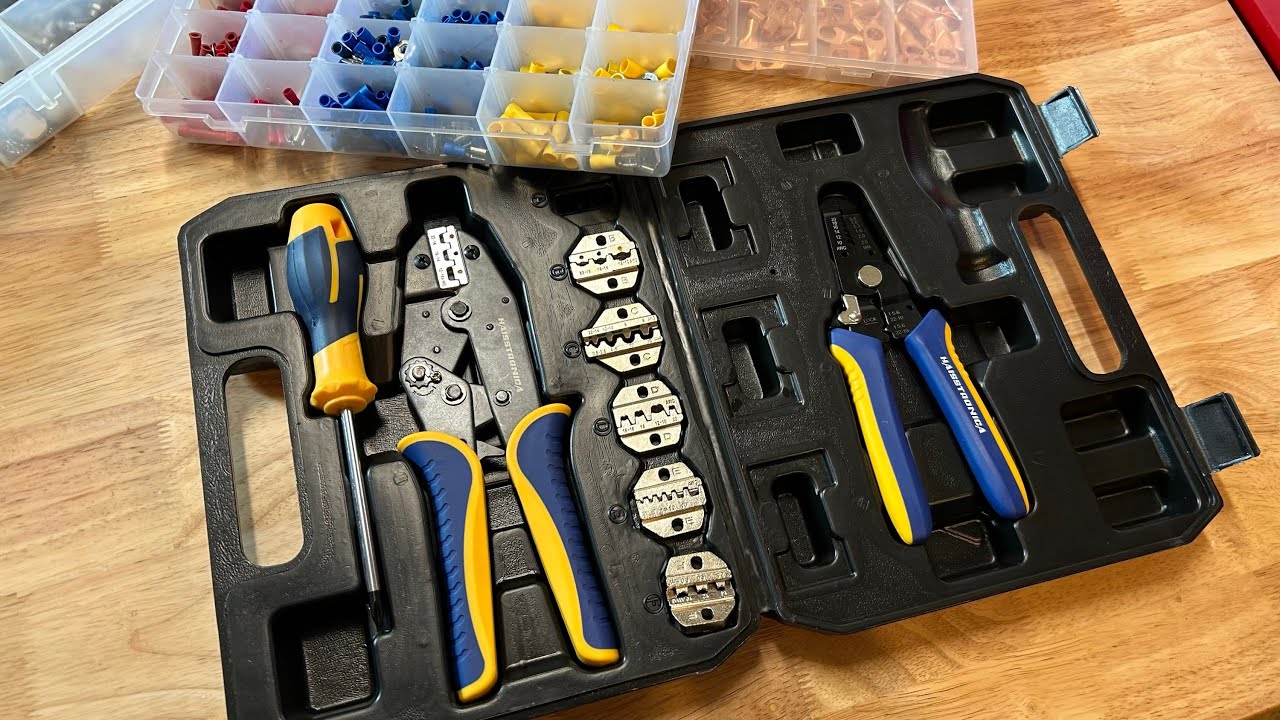 How To Use The 8-Piece Wire Crimper Set by Haisstronica