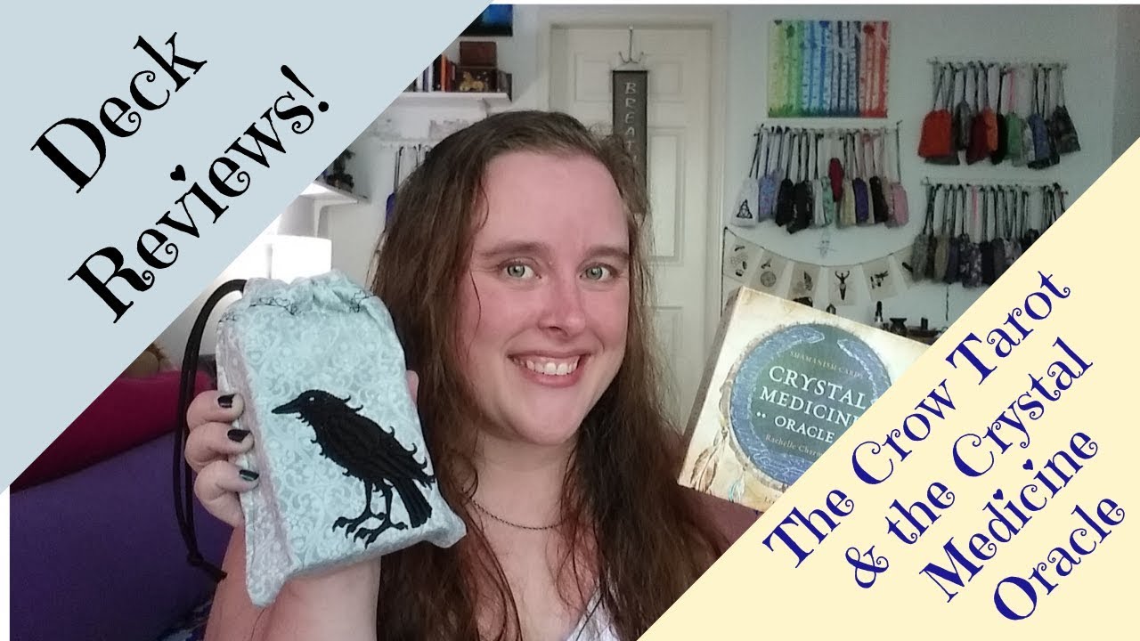 Weekly Deck Reviews: The Crow Tarot & Crystal Medicine Oracle