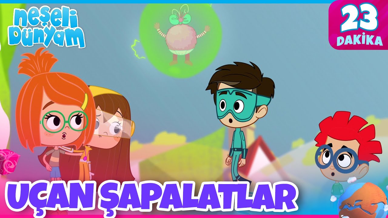 Neşeli Dünyam | Uçan Şapalatlar! 🥰 🧡