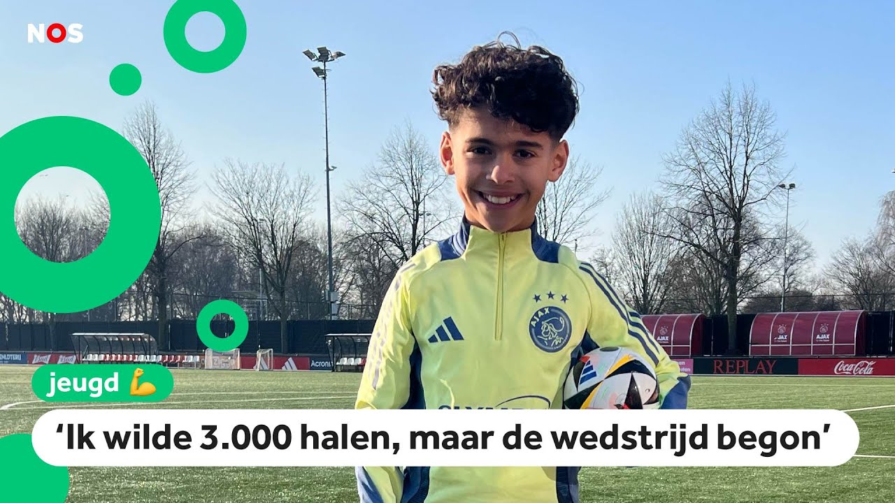 Zinedine hield de bal hoog voor tienduizenden kijkers