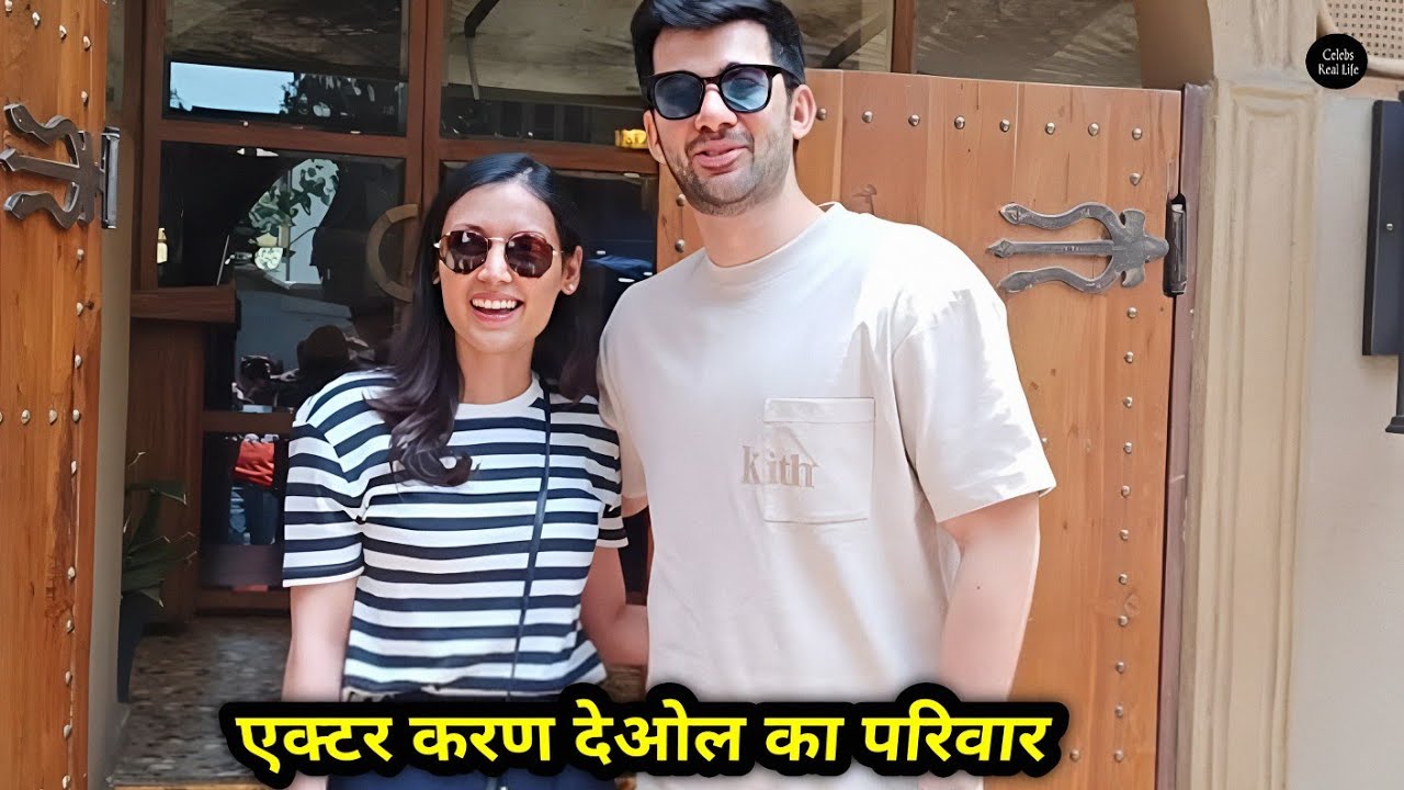 Dharmendra's Grandson Actor Karan Deol With His Wife & Family | Biography & Life Story |