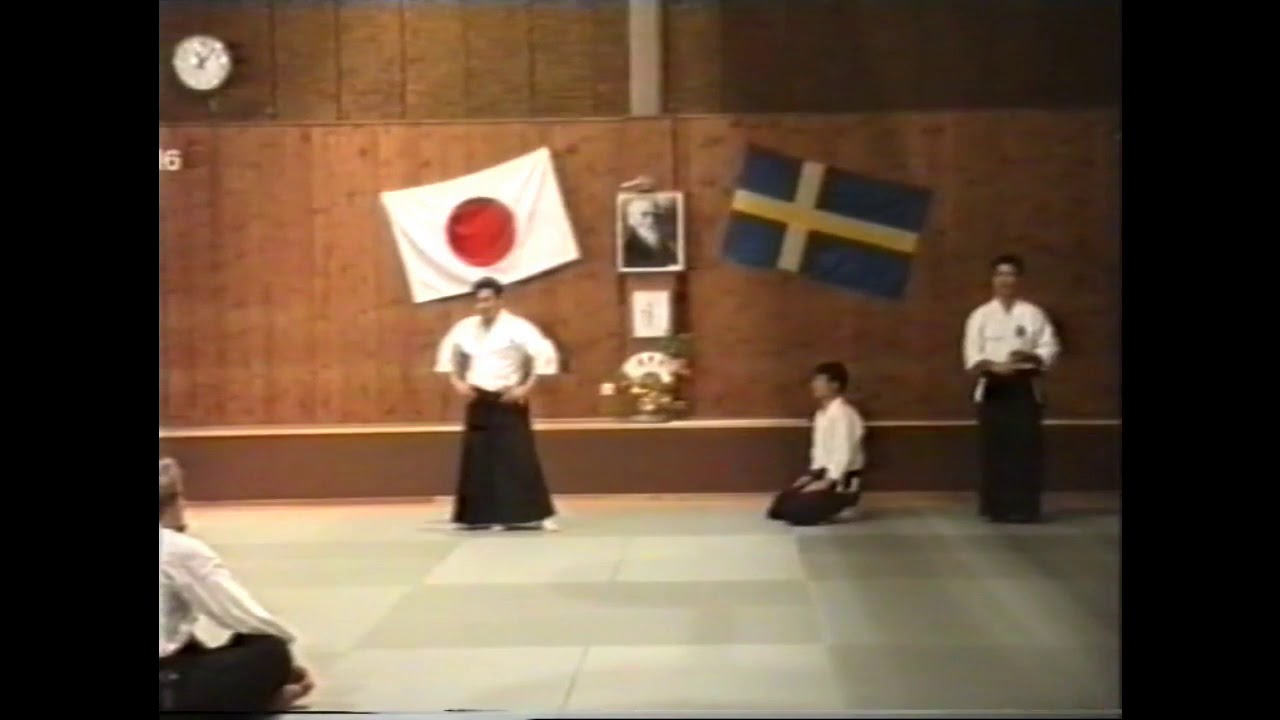 Nishio Sensei, Aikido, Uppsala 1989 Part 8