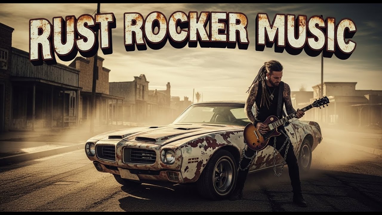 Rust Rocker Music Playlist – Classic & Hard Rock Anthems That Never Die 🔥