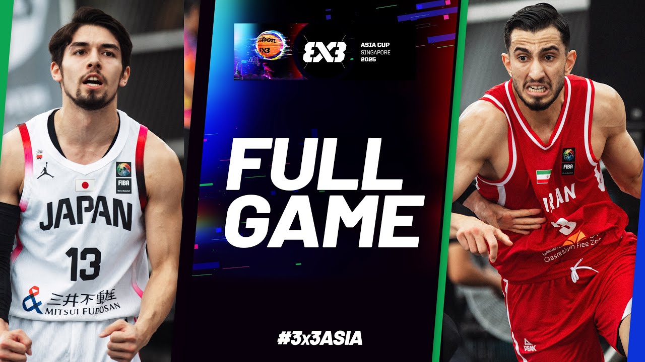Japan 🇯🇵 vs Iran 🇮🇷 | Men Full Game | FIBA 3x3 Asia Cup 2025 | #3x3Basketball