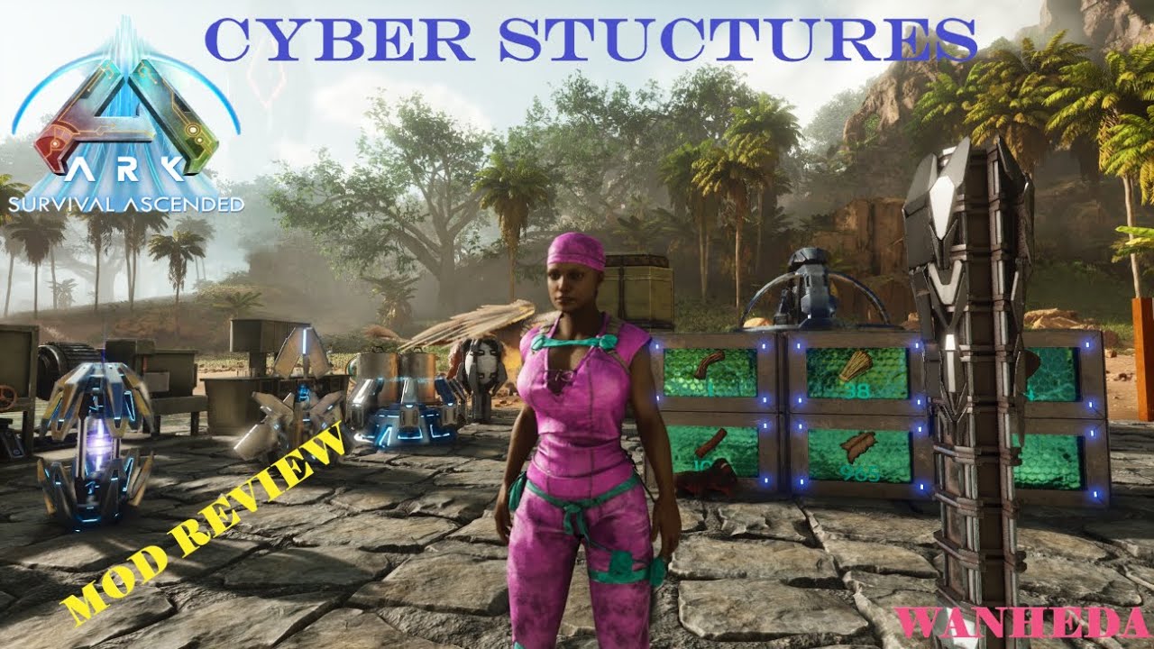 Ark Ascended Mod Review Cyber Structures Qol+ Crossplay