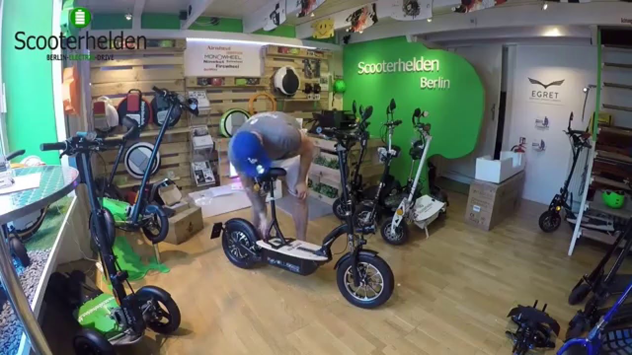 Revoluzzer 2.0, 45km/h, Test, Tutorial, Escooter, Eroller, Aufbau, Unboxing & Review